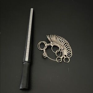 Ring Sizer Set with Mandrel